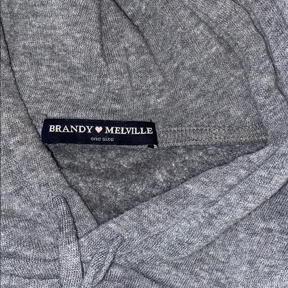 Brandy melville cropped hoodie - Picture 2 of 2